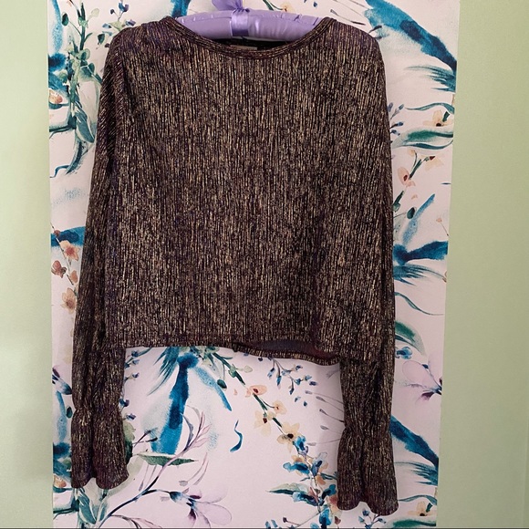 ✨SOLD!✨fun purple top 💜 - Picture 5 of 7